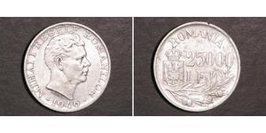 25000 Leu Romania Argento 
