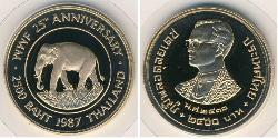 2500 Baht 泰国 金 