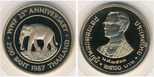 2500 Baht 泰国 金 