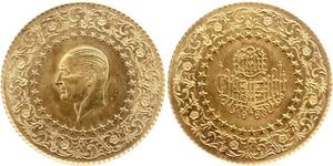 250 Piastre Türkei (1923 - ) Gold Mustafa Kemal Atatürk (1881-1938)