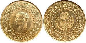 250 Piastre Turquía (1923 - ) Oro Mustafa Kemal Atatürk (1881-1938)