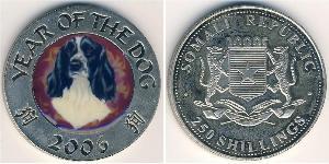 250 Shilling Somalia (1960 - ) Copper/Nickel 