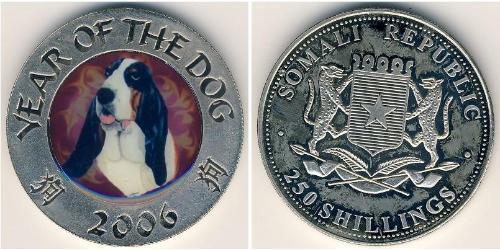 250 Shilling Somalia Kupfer/Nickel 