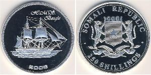 250 Shilling Somalia Silber 