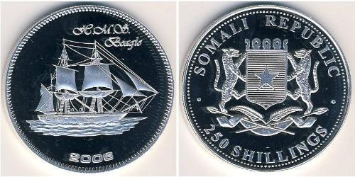 250 Shilling Somalia (1960 - ) Silver 