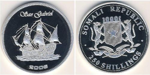 250 Shilling Somalia (1960 - ) Silver 