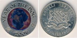 250 Shilling 索马里 銅/镍 