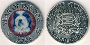250 Shilling 索马里 銅/镍 