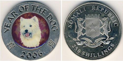 250 Shilling 索马里 銅/镍 