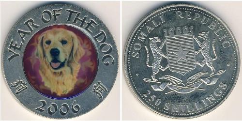 250 Shilling 索马里 銅/镍 