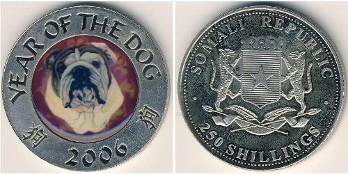 250 Shilling 索马里 銅/镍 