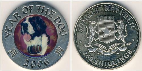 250 Shilling 索马里 銅/镍 