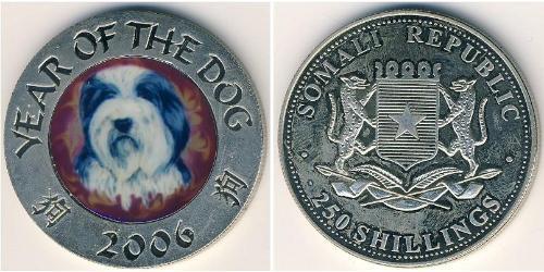 250 Shilling 索马里 銅/镍 