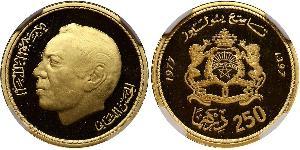 250 Дирхам Марокко Золото Хасан II (1929 - 1999)