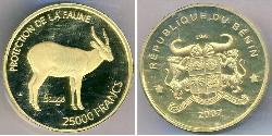25 000 Franc Bénin Or 