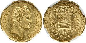 25 Bolivar 委內瑞拉 金 Simon Bolivar (1783 - 1830)