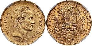 25 Bolivar 委內瑞拉 金 Simon Bolivar (1783 - 1830)
