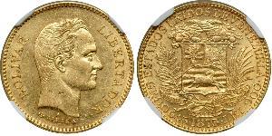 25 Bolivar 委內瑞拉 金 Simon Bolivar (1783 - 1830)