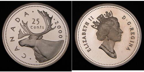 25 Cent Canada Argent 