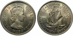 25 Cent  Kupfer/Nickel 