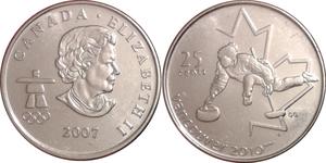 25 Cent Canada Nichel Elisabetta II (1926-2022)
