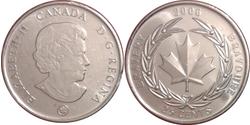 25 Cent Canada Nickel Elizabeth II (1926-2022)