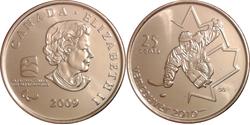 25 Cent Canada Nickel Elizabeth II (1926-2022)