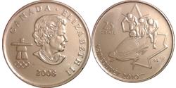 25 Cent Canada Nickel Elizabeth II (1926-2022)