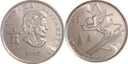 25 Cent Canada Nickel Elizabeth II (1926-2022)