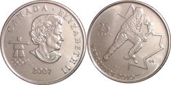 25 Cent Canada Nickel Elizabeth II (1926-2022)