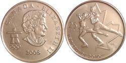 25 Cent Canada Nickel Elizabeth II (1926-2022)