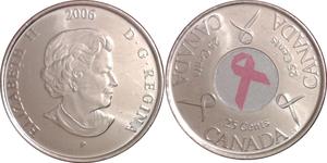 25 Cent Canada Nickel Elizabeth II (1926-2022)