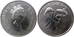 25 Cent Kanada Nickel Elizabeth II (1926-2022)
