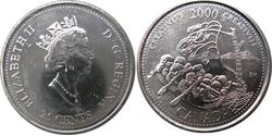 25 Cent Kanada Nickel Elizabeth II (1926-2022)