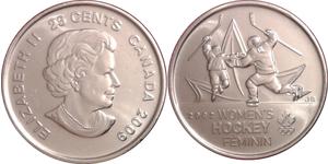 25 Cent Kanada Nickel Elizabeth II (1926-2022)