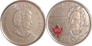 25 Cent Canadá Níquel Isabel II (1926-2022)