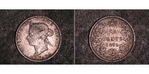 25 Cent Kanada Silber Victoria (1819 - 1901)