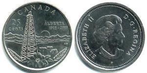 25 Cent Canada Steel 