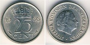 25 Cent Regno dei Paesi Bassi (1815 - )  