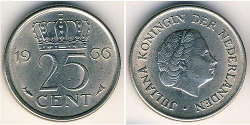 25 Cent Regno dei Paesi Bassi (1815 - )  