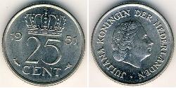25 Cent 荷兰王国  