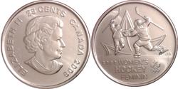 25 Cent 加拿大 镍 伊丽莎白二世 (1926-2022)