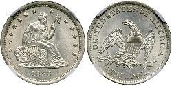 25 Cent / 1/4 Dollar États-Unis d