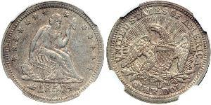25 Cent / 1/4 Dollar États-Unis d