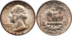 25 Cent / 1/4 Dollar États-Unis d