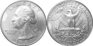 25 Cent / 1/4 Dollar États-Unis d