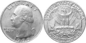 25 Cent / 1/4 Dollar États-Unis d