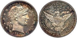 25 Cent / 1/4 Dollar États-Unis d
