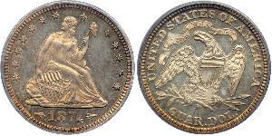 25 Cent / 1/4 Dollar États-Unis d