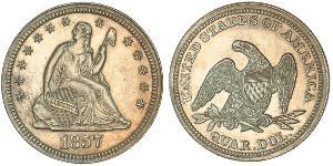 25 Cent / 1/4 Dollar États-Unis d